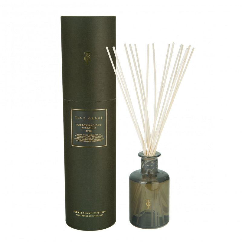 Home fragrance True Grace PORTOBELO OUD No. 68 200ml Manor diffuser