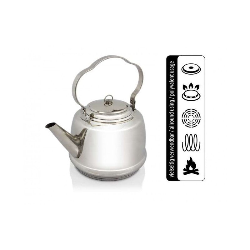 Stainless Steel Teapot 3L Petromax Teakettle