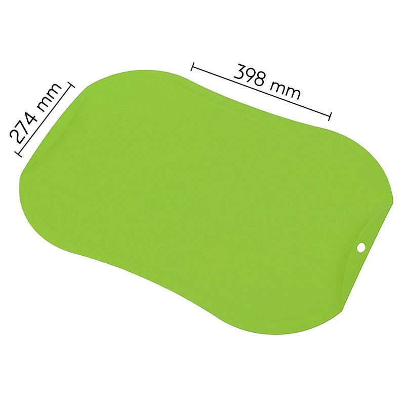 Zyle ZY141CBGR Non-Scratch Cutting Board, Large, Green