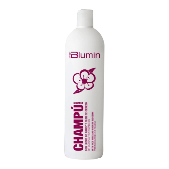 Šampūnas normaliems plaukams su ryžių vandeniu ir vyšniomis BLUMIN, TAHE,  1000 ml.