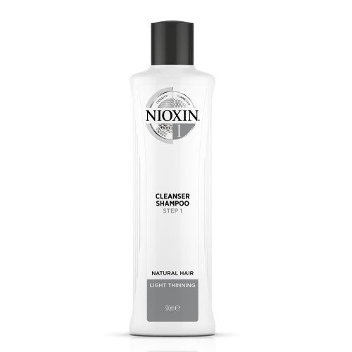 Nioxin SYS1 Cleanser Shampoo Plaukų ir galvos šampūnas nestipriai retėjantiems plaukams