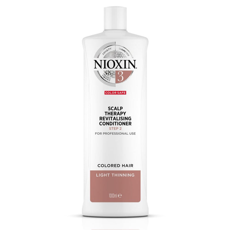 Nioxin SYS3 Scalp Therapy Revitalizing Conditioner Conditioner for dyed, lightly thinning hair 