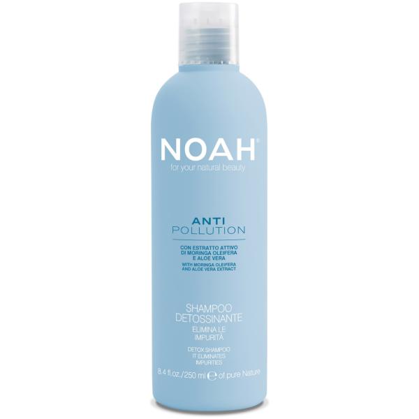 Noah Anti Pollution Detox Shampoo Cleansing-moisturizing shampoo with extracts of aloe and moringa oil, 250ml 