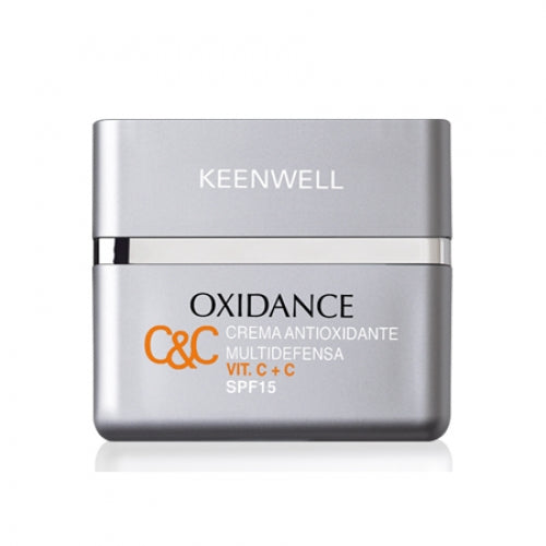 Keenwell Oxidance Antioksidacinis kremas dienai su vitaminu C SPF15 50 ml +dovana Previa plaukų priemonė
