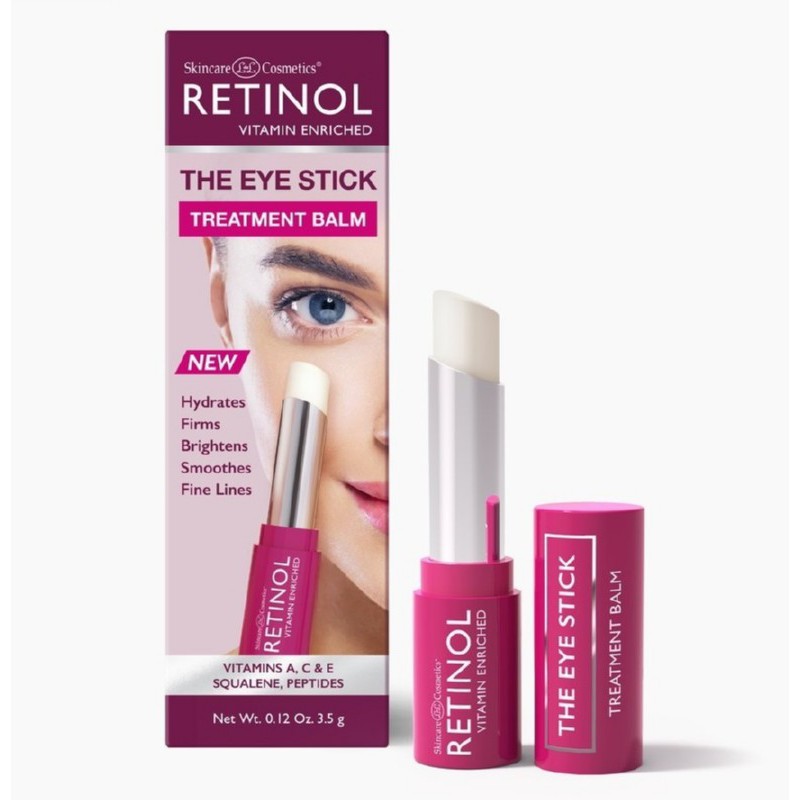Бальзам для глаз Retinol The Eye Stick Treatment Balm RET46485000, интенсивно увлажняет кожу вокруг глаз, 15 г
