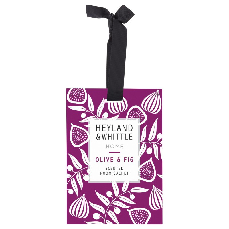 Подвесной аромат для дома Heyland &amp; Whittle Home Olive &amp; Fig Scented Room Sachet HW715, 15 г