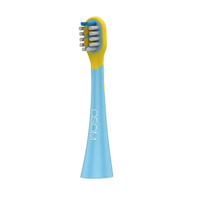 Replacement nozzle for children's toothbrush OSOM Oral Care Kids K6XBLUE OSOMORALSK6XBLUE, blue color