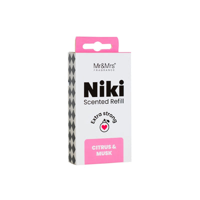 Supplement for Mr&amp;Mrs NIKI Citrus &amp; Musk car fragrance