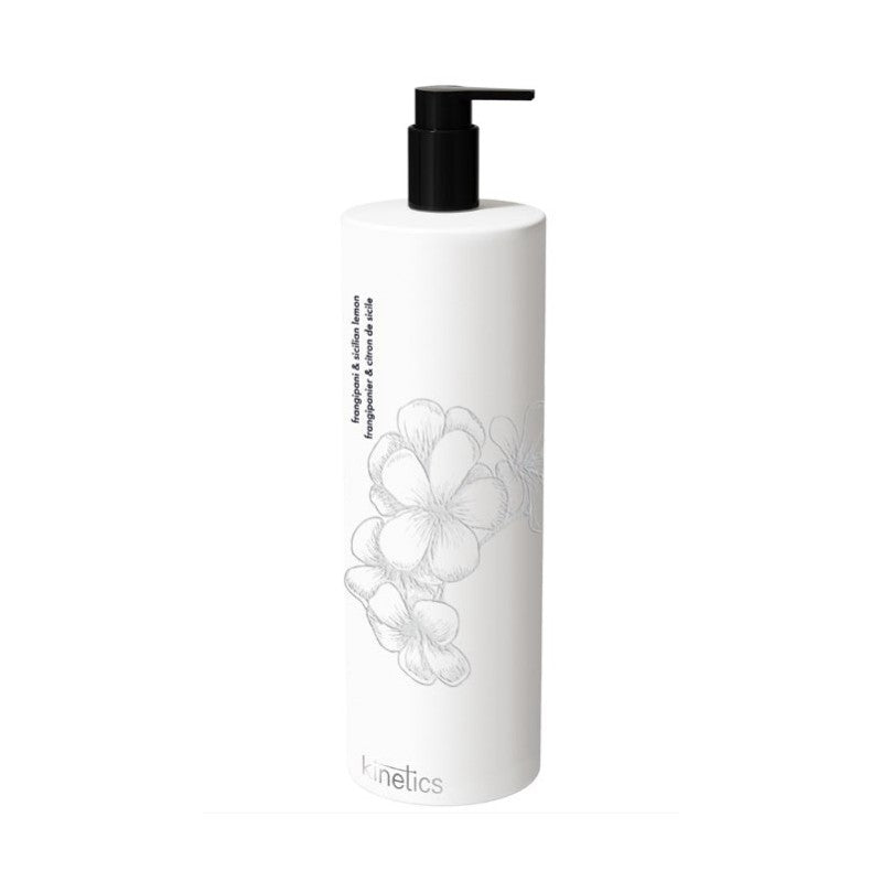Perfumed lotion for hands and body Kinetics Hand &amp; Body Lotion with white joist and Sicilian lemons, 950 ml