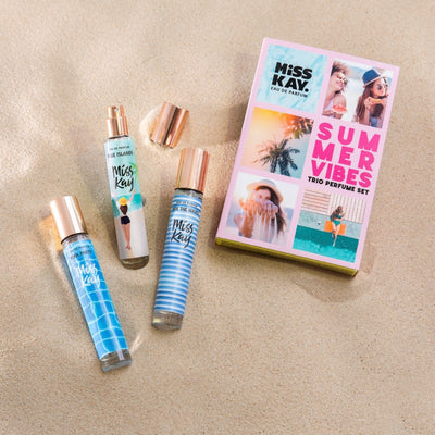 Miss Kay Summer Vibes Kit consists of 3 scents, 25 ml x 3 Limited edition