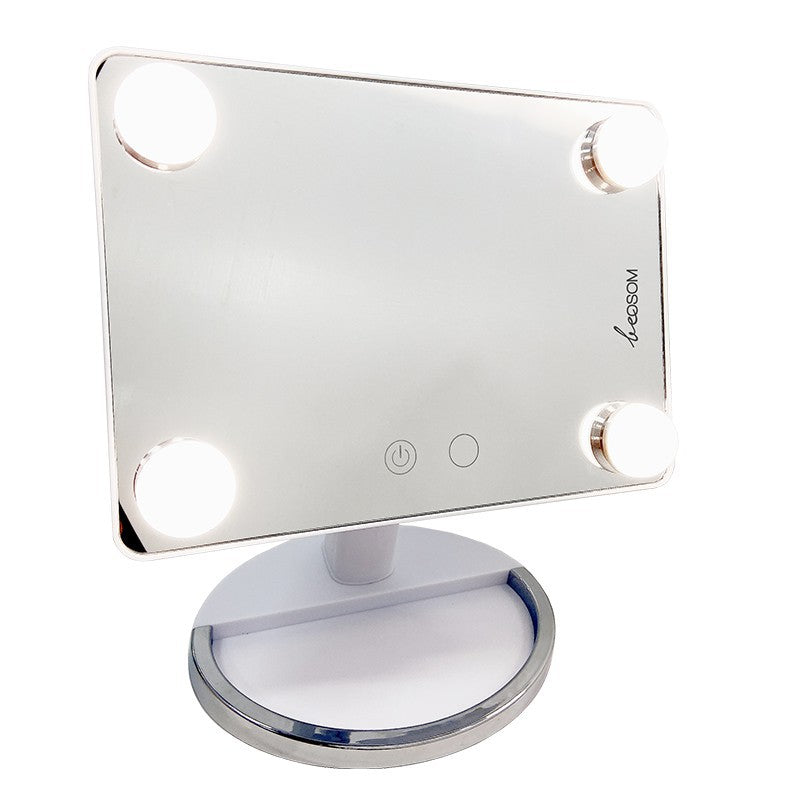 Зеркало стоячее с подсветкой Be Osom BEOSOML207BMR, белое, с батарейками