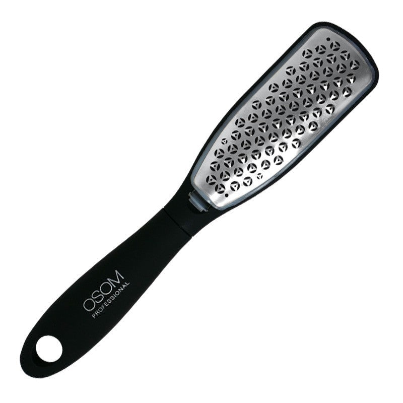 Pedicure file Osom Professional Pedicure Foot File OSOMP255, stainless steel, replaceable surface