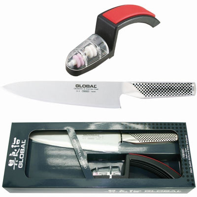 Global set of chef and sharpener