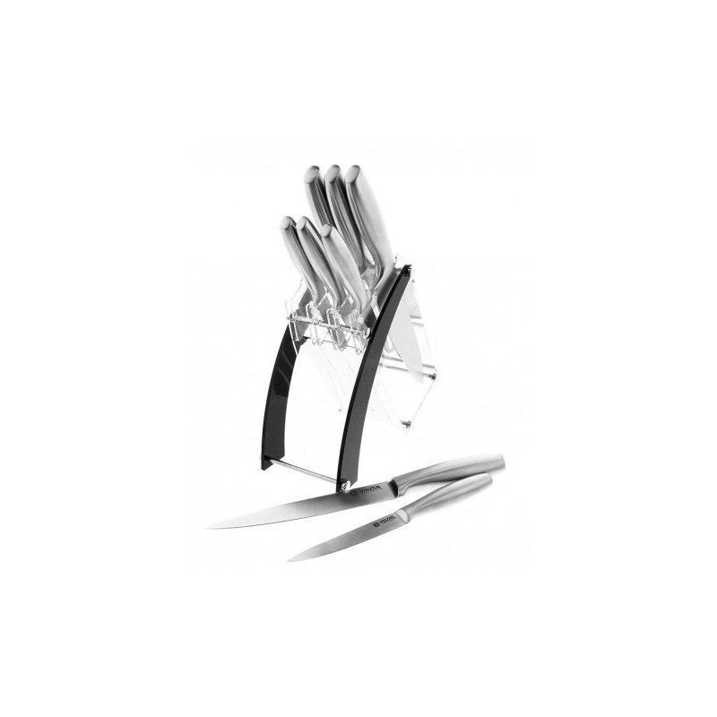 Knife set Vinzer Razor 50112, 9 pcs.