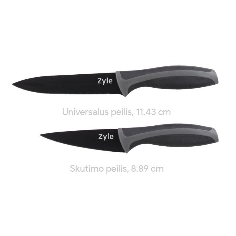 Набор ножей Zyle ZY906SET, лезвия универсальные и бритвенные, 2 шт.