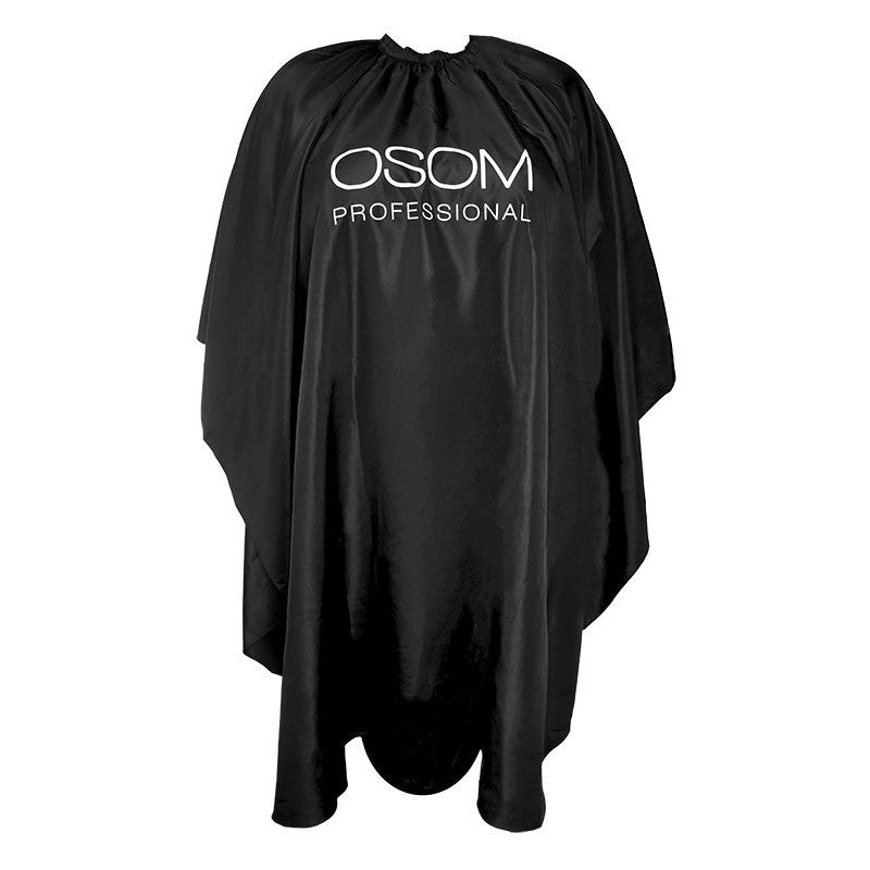 Osom Professional OSOMPJ40 hairdressing cloth, black color, 145 x 60 cm