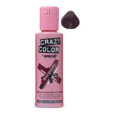 Hair dye Crazy Color COL002251, semi-permanent, 100 ml, 61 wine colors