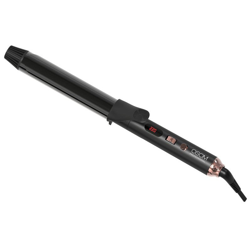 Щипцы для укладки волос Osom Professional Digital Hair Curler OSOM68132, 32 мм, 120 - 220°C + инструмент Previa в подарок