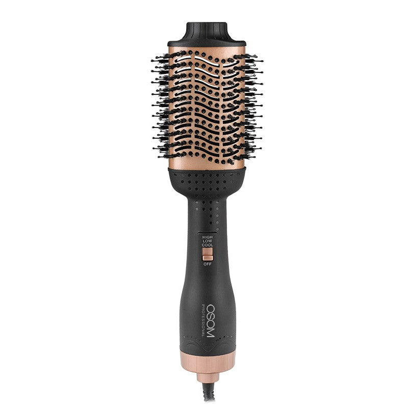 Hair styler - dryer Osom Professional OSOMP01HD, with tourmaline and ion technology, black + gift Previa hair product
