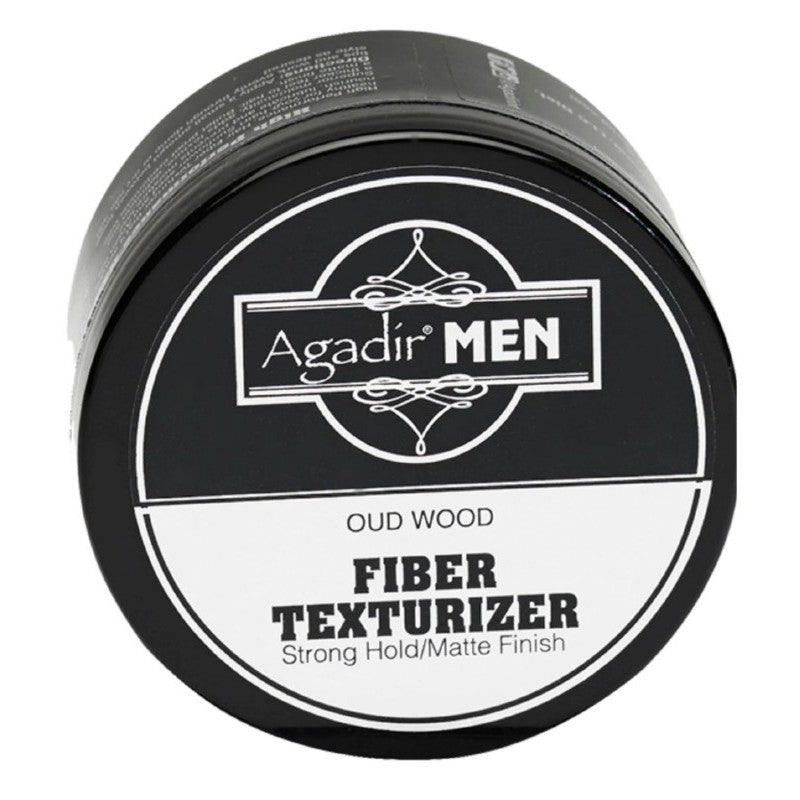 Hair styling tool for men Agadir Men Oud Wood Fiber Texturizer AGDM6010, matte, strong hold, 85 g