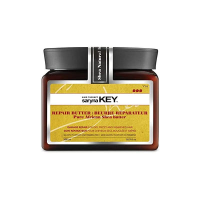Plaukų priežiūros priemonių rinkinys Saryna KEY Trio Goes Deeper Repair Set, skirtas pažeistiems plaukams: kaukė, 500 ml, šampūnas, 500 ml, plaukų aliejus, 105 ml, DRTRIOSET +dovana prabangus namų kvapas/žvakė