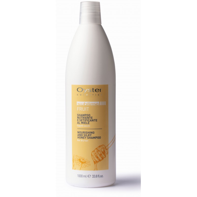Шампунь для волос Oyster Sublime Fruit Shampoo Honey для сухих поврежденных волос, питательный, 1000 мл