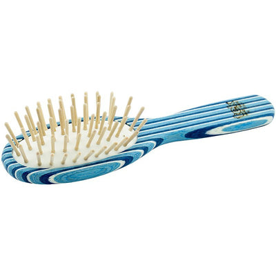 Hairbrush TEK 1720-14, oval, small, wooden