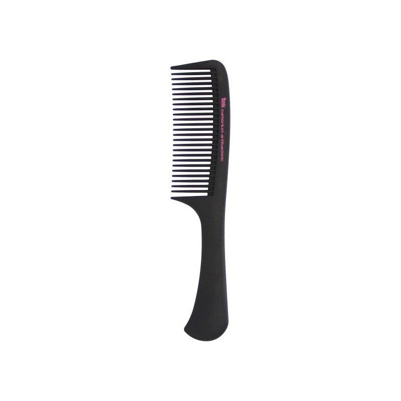 Гребень для волос TEK Carbonium Antibacterial TEK2340, защищает волосы от электризации и пушистости