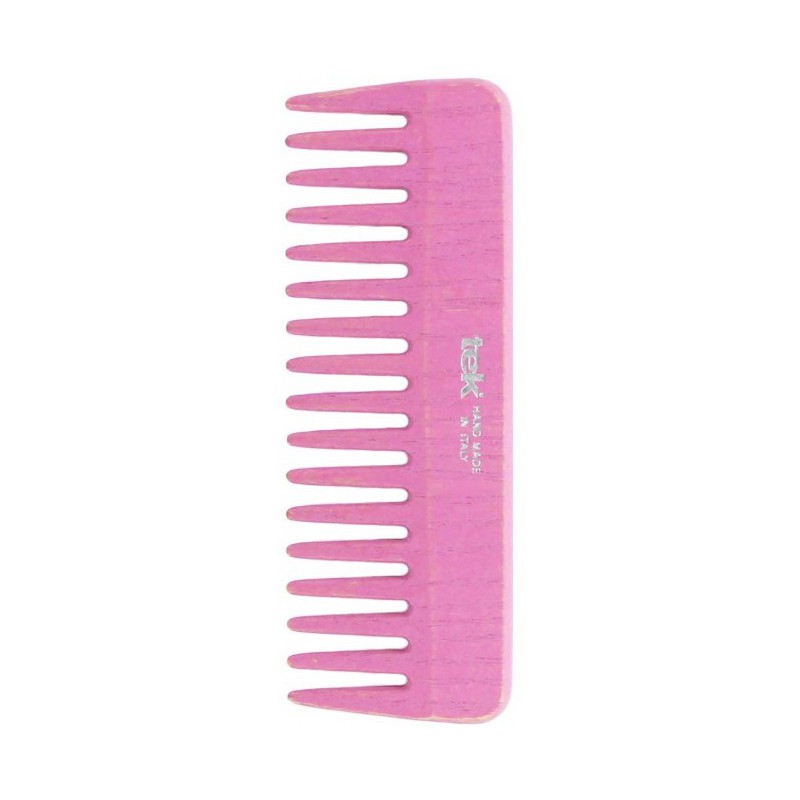 Hair comb TEK Natural 2030-22, rare, pink