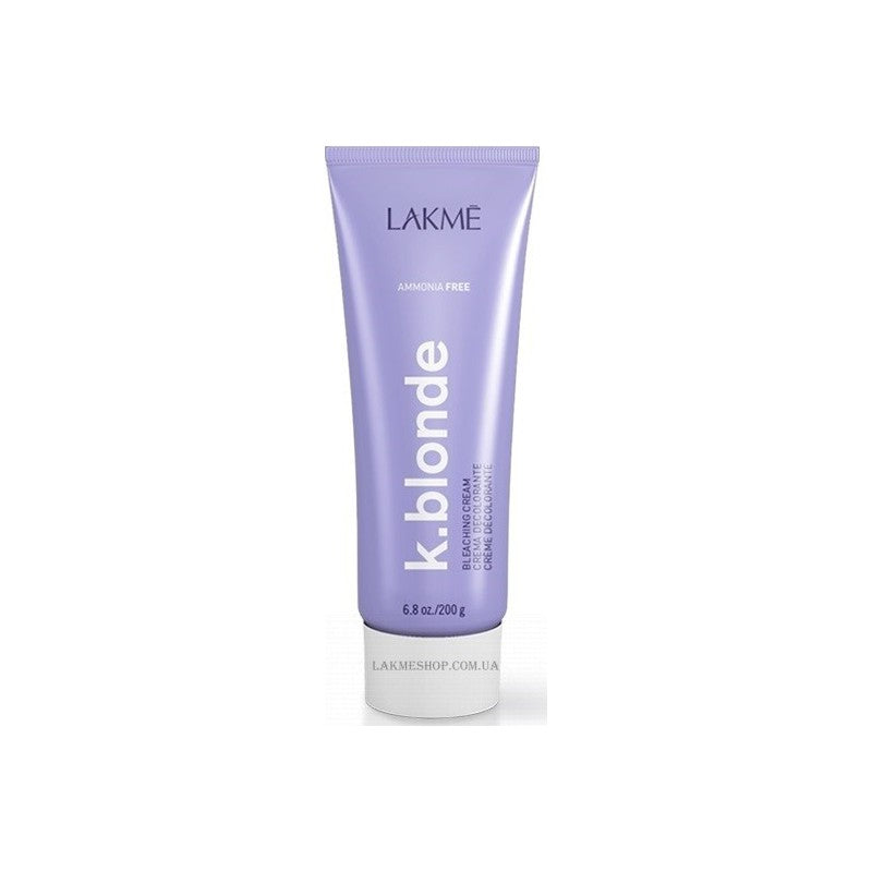Plaukų šviesinimo kremas Lakme K.Blonde Cream Ammonia-Free, be amoniako 200 g +dovana Previa plaukų priemonė
