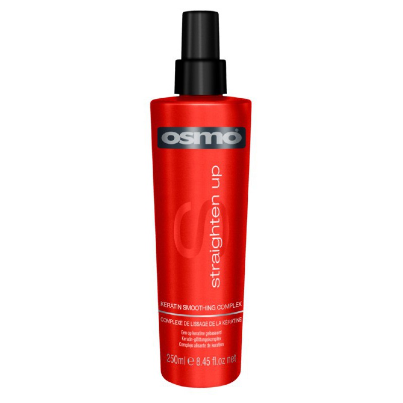 Hair straightening complex Osmo Straighten Up OS064142, 250 ml, with keratin + gift Previa hair product