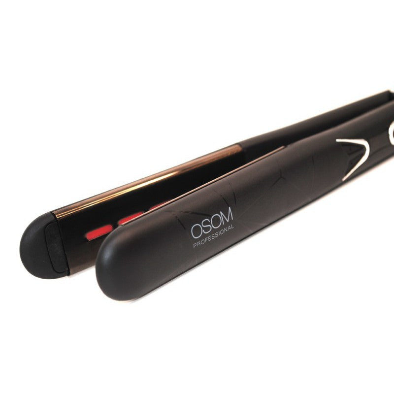 Plaukų tiesintuvas OSOM Professional OSOM897, su infraraudonaisiais spinduliais, 230C, 50W +dovana Previa plaukų priemonė