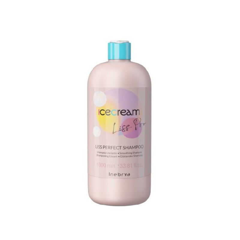Plaukus glotninantis šampūnas Inebrya Ice Cream Liss Pro Liss Perfect Shampoo ICE26356, 1000 ml