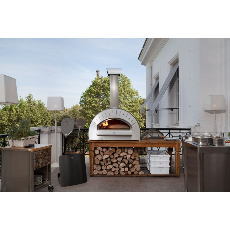 Wood-burning Pizza Oven Alfa Quattro Top