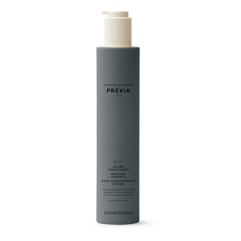 PREVIA Blonde Silver Conditioner Blonde hair conditioner 250ml + gift of 3 previa samples 