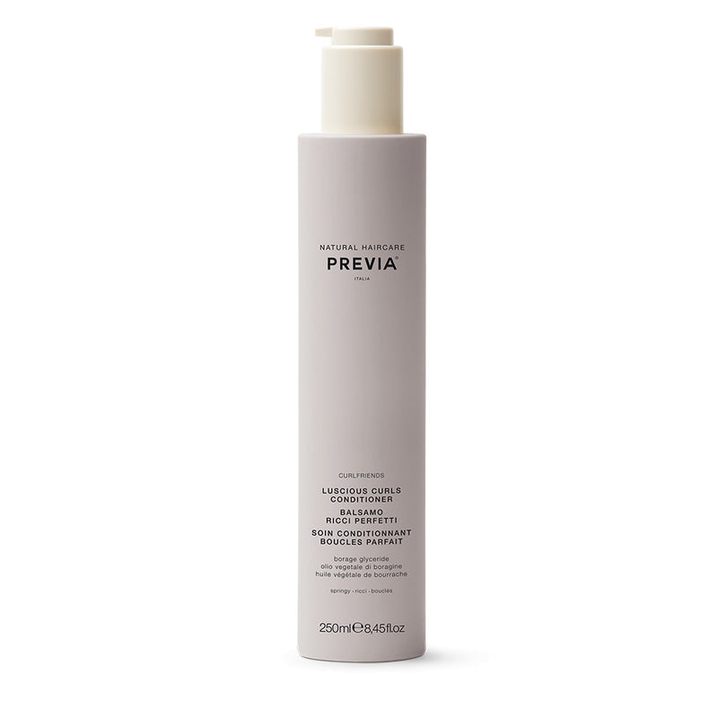 PREVIA Luscious Curls Conditioner Conditioner for curly hair 250ml + gift of 3 previa samples