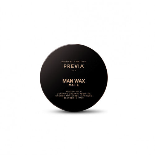 PREVIA Man Wax Matte Hair wax for men 100ml + gift of 3 previa samples 