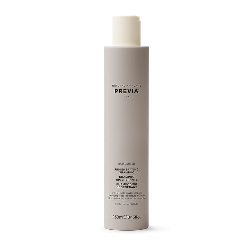 PREVIA Regenerating Shampoo Hair structure restoring shampoo 250ml + gift of 3 previa samples 