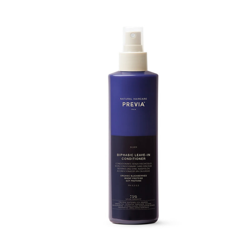 PREVIA Silver Biphasic Leave-IN Conditioner Leave-in biphasic conditioner 200ml + gift of 3 previa samples
