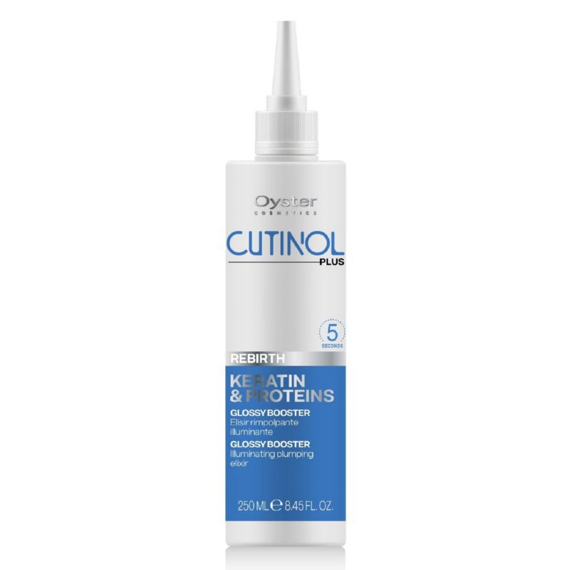 Oyster Cutinol Plus Rebirth Glossy Booster, regenerating, for weak, brittle and damaged hair OYLZ05250001, 250 ml