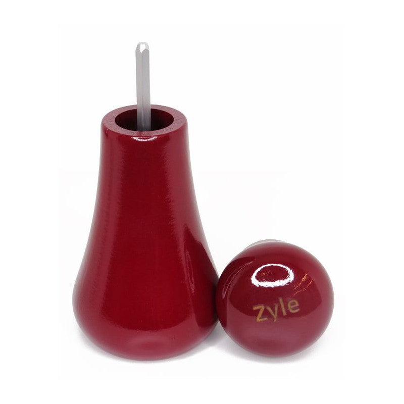 Spice grinder Zyle ZY065GRSR, 16 cm, red +gift CHI Silk Infusion Silk for hair