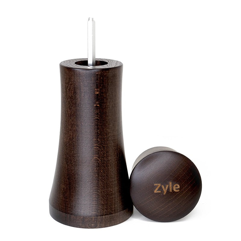 Spice grinder Zyle ZY165GRDW, 16.5 cm, dark walnut