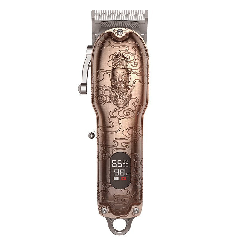 Профессиональная машинка для стрижки волос OSOM Professional Barber Hair Clipper OSOMHC187, с ЖК-экраном