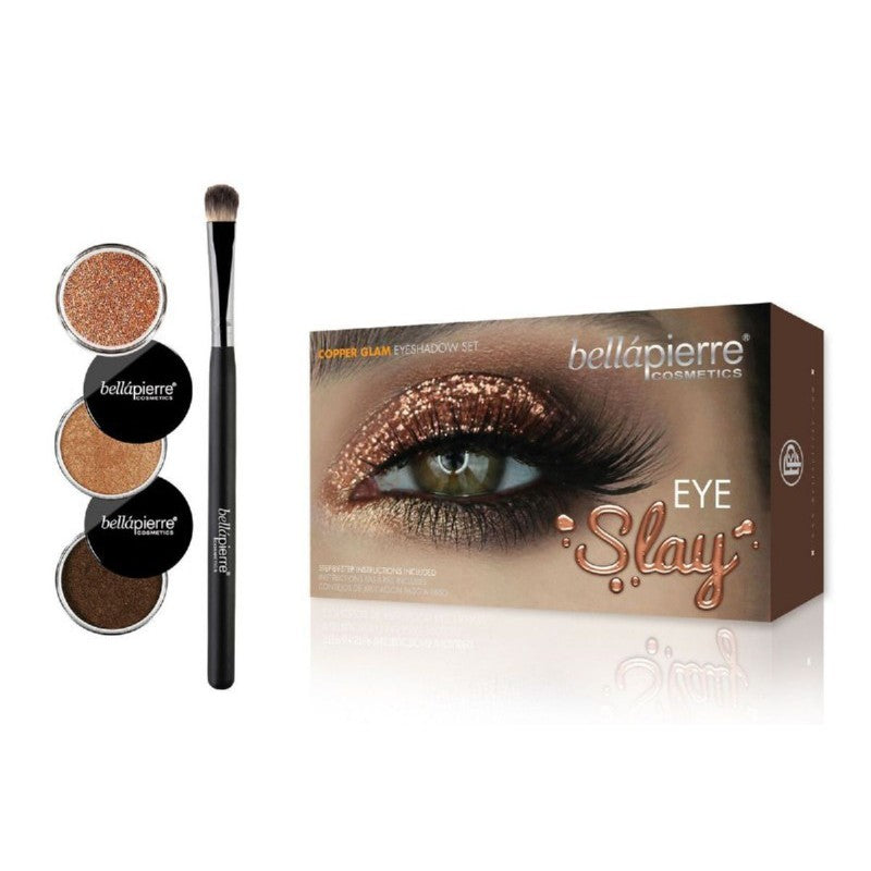 Professional eye makeup set Bellapierre Eye Slay Kit - Copper Glam