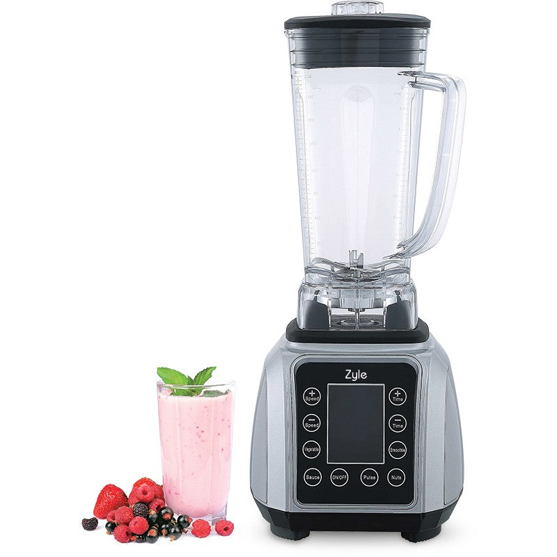 Zyle professional food chopper - shaker with Japanese steel blades ZY863BL, 2 l, 1500 W