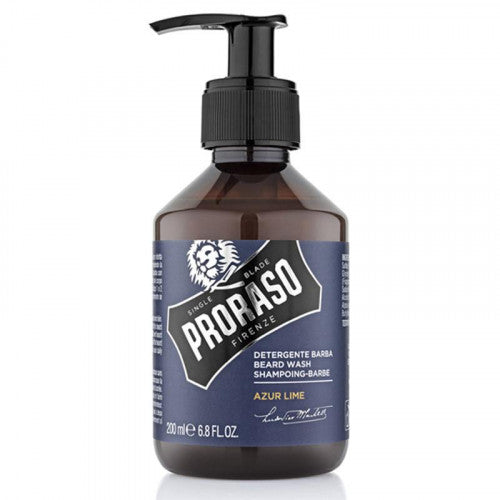 Proraso Azur Lime Beard Wash Beard shampoo, 200 ml
