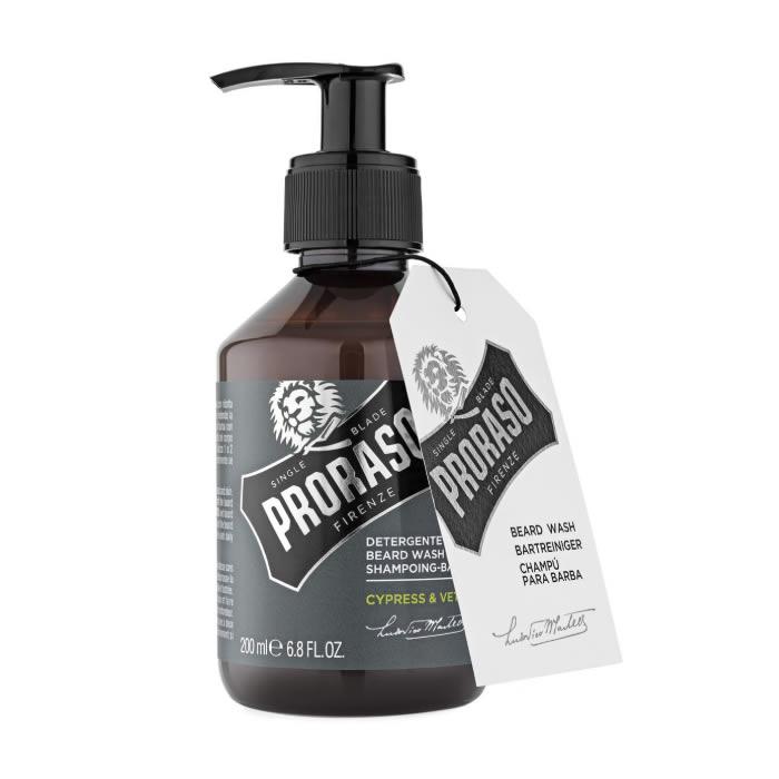 Proraso Cypress &amp; Vetyver Beard Wash Beard shampoo, 200 ml 