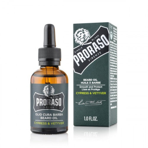 Proraso Cypress &amp; Vetyver Beard Oil Beard oil, 30 ml 