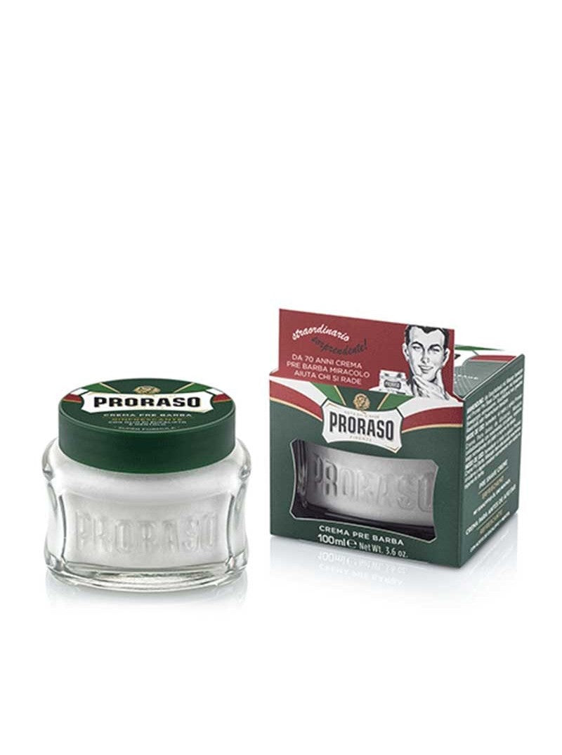Proraso Green Line Pre-Shave Cream Освежающий крем перед бритьем