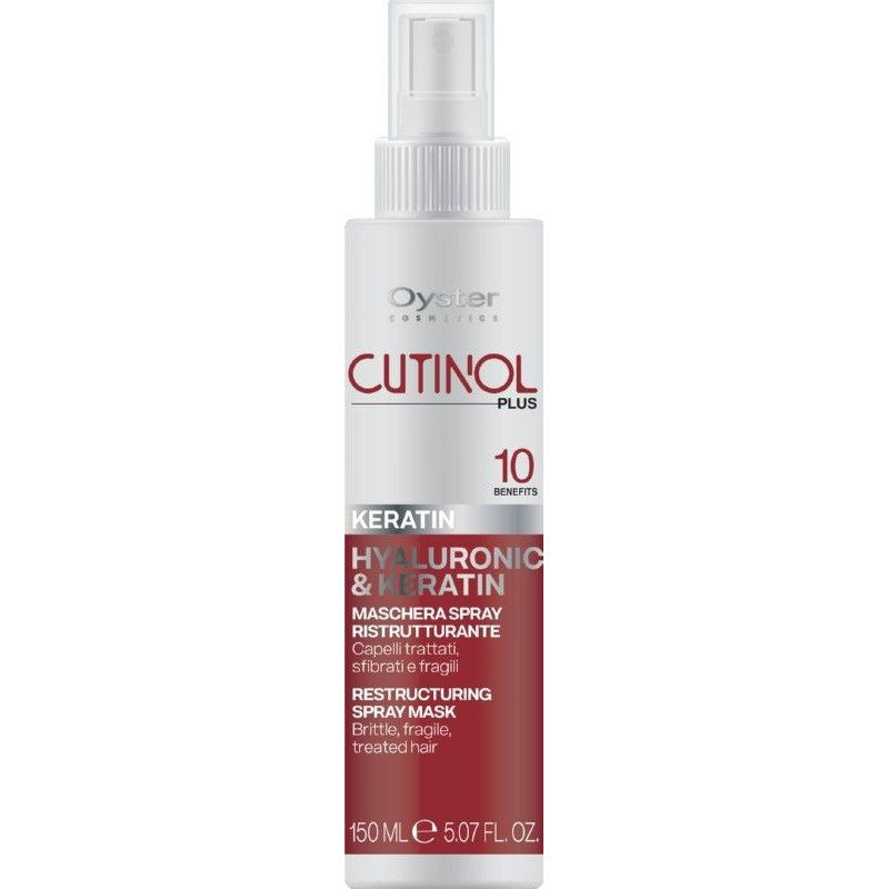 Purškiama daugiafunkcė priemonė plaukams Oyster Cutinol Plus Keratin All in One Restructing Spray Mask OYBM05150015, 150 ml